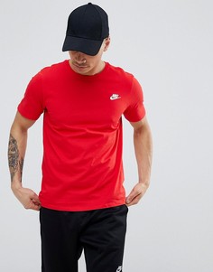 Красная футболка с логотипом Nike Futura 827021-659 - Красный