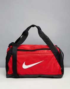 Красная спортивная сумка с логотипом-галочкой Nike - Красный