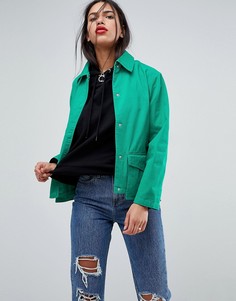 Выбеленная хлопковая куртка ASOS - Зеленый