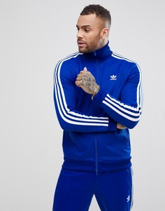 Синяя спортивная куртка adidas Originals adicolor Beckenbauer CW1252 - Синий