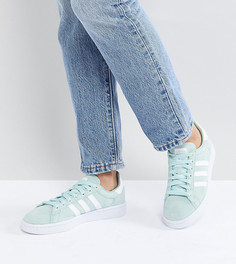 Кроссовки мятного цвета adidas Originals Campus - Зеленый