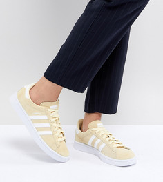 Желтые кроссовки adidas Originals Campus - Желтый