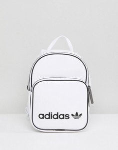 Белый маленький рюкзак из искусственной кожи adidas Originals - Белый