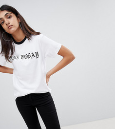 Футболка с принтом Not Today Kubban Tall - Белый