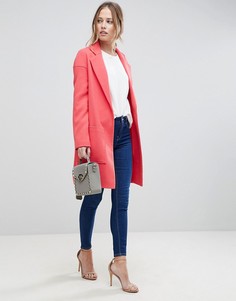 Пальто с карманами ASOS - Розовый