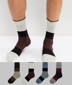 4 пары носков Jack & Jones - Мульти