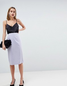 Комбинируемая юбка-карандаш ASOS - Серый