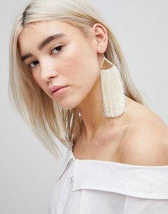 Серьги с кисточками ASOS - Золотой