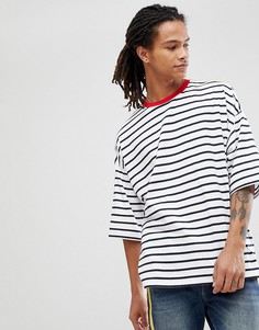 Оверсайз-футболка в полоску ASOS DESIGN - Мульти