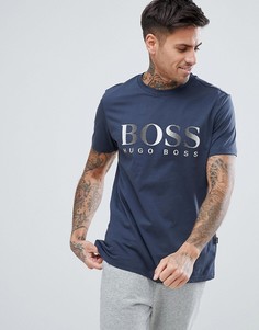 Футболка узкого кроя с логотипом BOSS By Hugo Boss - Серый