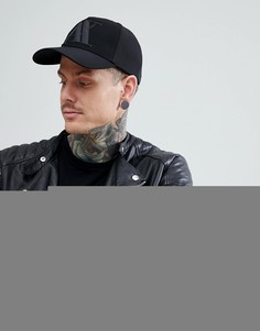 Черная бейсболка с логотипом Armani Exchange Ax - Черный