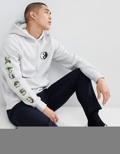 Худи с принтом Stussy - Белый