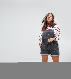 Джинсовый комбинезон с шортами Levis Plus - Синий