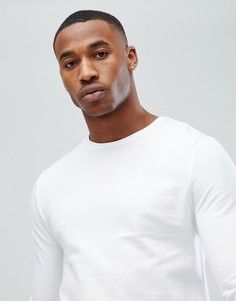 Белый обтягивающий свитшот ASOS - Белый