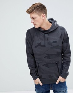 Худи с камуфляжным принтом Abercrombie &amp; Fitch Black Label - Черный