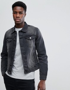 Джинсовая куртка Selected Homme - Черный