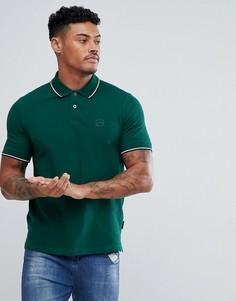 Зеленое поло зауженного кроя Armani Exchange - Зеленый