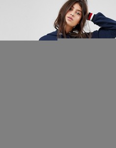 Худи с флагом Tommy Hilfiger - Темно-синий