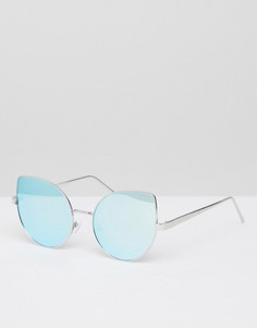 Солнцезащитные очки кошачий глаз New Look - Синий