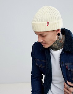 Желтая шапка-бини в рубчик Levis - Желтый Levis®