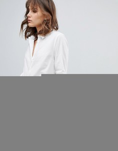 Рубашка из органического хлопка Selected Femme - Белый