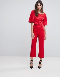 Комбинируемые брюки Fashion Union Tailored - Красный