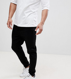 Черные джинсы с заниженным шаговым швом ASOS TALL - Черный