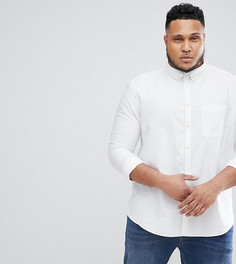 Белая оксфордская рубашка River Island PLUS - Белый