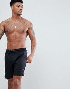 Черные шорты для плавания средней длины Nike Vital NESS8432-001 - Черный