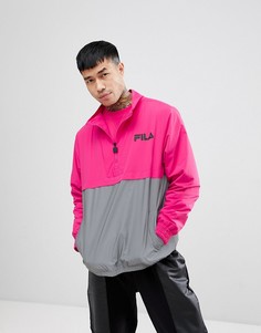 Розовая куртка со светоотражающей вставкой Fila Black - Розовый