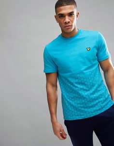 Футболка с принтом Lyle &amp; Scott Fitness Cornet - Синий