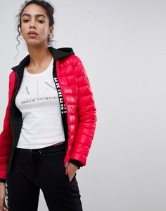 Дутая куртка Armani Exchange - Красный