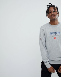 Серый свитшот New Era New England Patriots - Серый