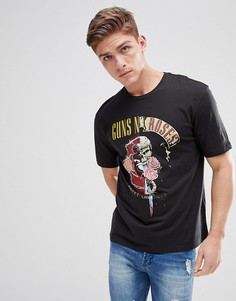 Футболка с принтом Jack &amp; Jones Originals - Черный