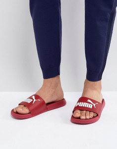 Красные шлепанцы Puma PopCat 36026522 - Красный