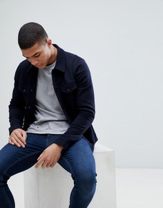 Трикотажная премиум-куртка Jack &amp; Jones - Темно-синий