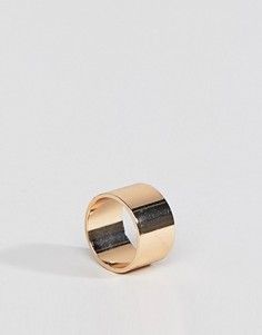 Кольцо на мизинец ASOS - Золотой