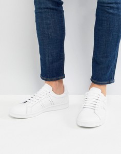 Белые кожаные кроссовки Fred Perry B721 - Белый