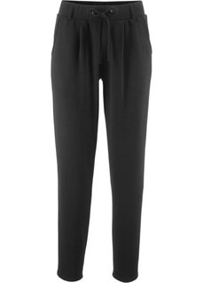 Брюки трикотажные (черный) Bonprix