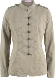 Куртка в стиле милитари, дизайн Maite Kelly (новый хаки) Bonprix