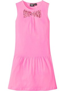 Платье с пайетками (ярко-розовый фламинго) Bonprix