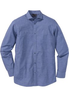 Рубашка Regular Fit (синий) Bonprix