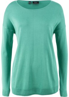 Пуловер (зеленый) Bonprix