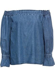Блузка (синий «потертый») Bonprix