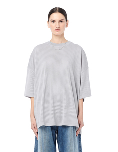 Футболка-оверсайз из сетки Fear of God