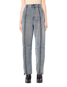 Переработанные джинсы Levis с молниями Vetements