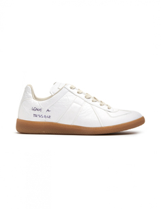 Кроссовки из кожи и текстиля Maison Margiela