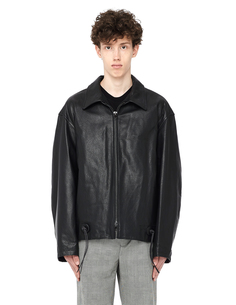 Кожаная куртка Yohji Yamamoto