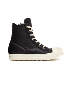 Кеды с мехом Rick Owens