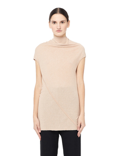 Топ без рукавов с драпировкой Rick Owens Lilies